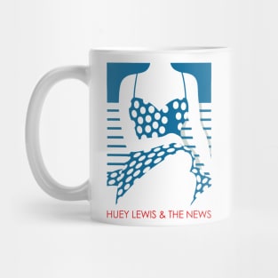Huey Lewis & The News • Original Retro 80s Style Artwork Mug